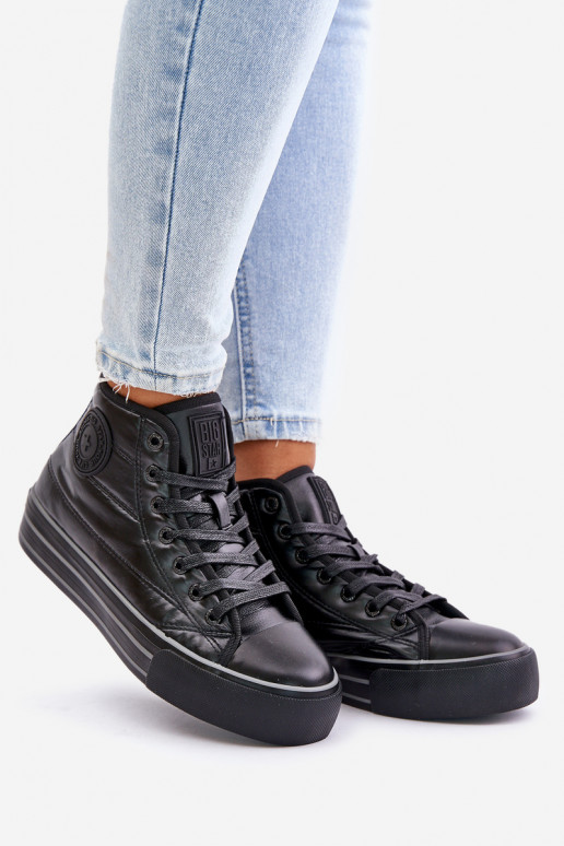 Warm Women's Sneakers on Platform OO274A471 Black Warm Women's Sneakers on Platform OO274A471 Black