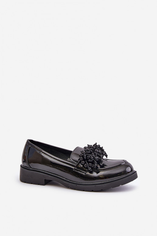 Women's Patent Loafers S.Barski HY369A Black