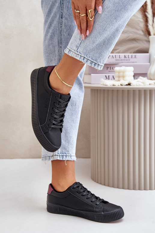 Warm Women's Sneakers Big Star OO274A462 Black