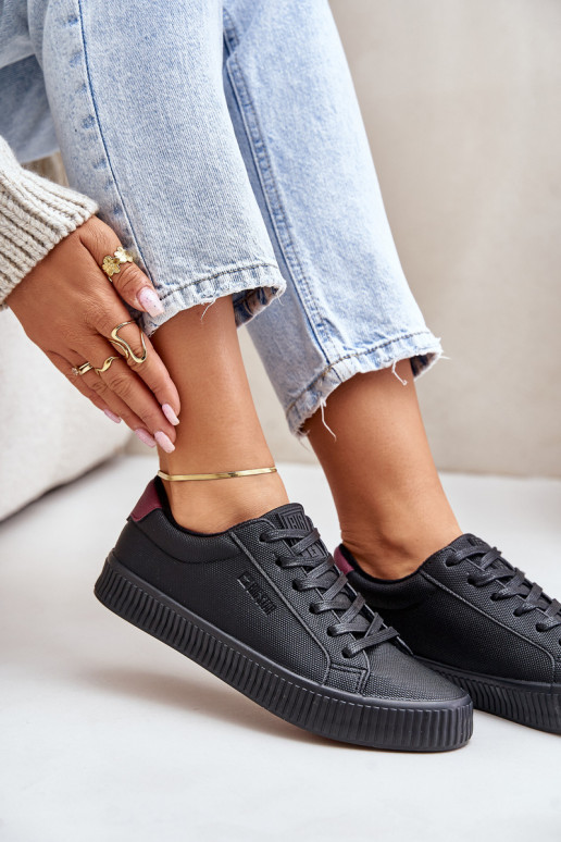 Warm Women's Sneakers Big Star OO274A462 Black