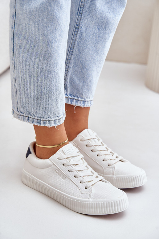 Warm Ladies Sneakers Big Star OO274A460 White