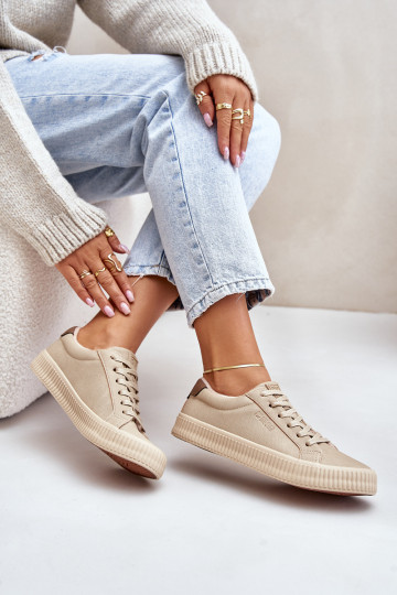 Insulated casual shoes Big Star OO274A461 beige