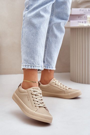 Insulated casual shoes Big Star OO274A461 beige 2