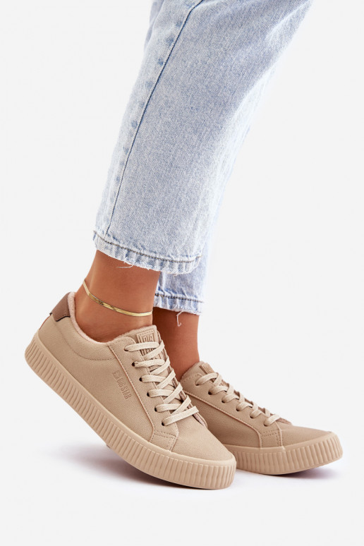 Warm Women's Sneakers Big Star OO274A461 Beige