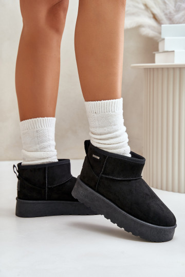 Snow boots with platform Big Star OO274A099 black color