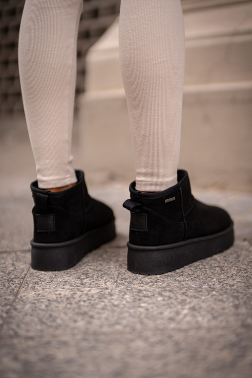 Snow boots with platform Big Star OO274A099 black color Snow boots with platform Big Star OO274A099 black color