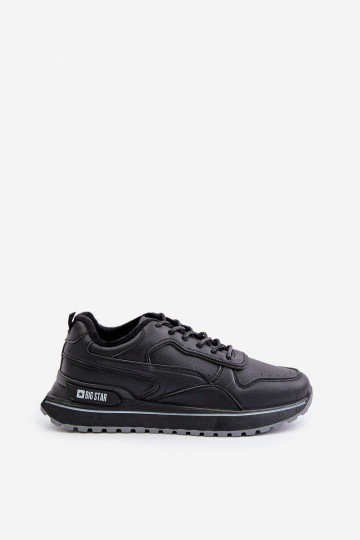 Insulated Men's Sneakers Big Star OO174675 HI-POLY SYSTEM Black 2