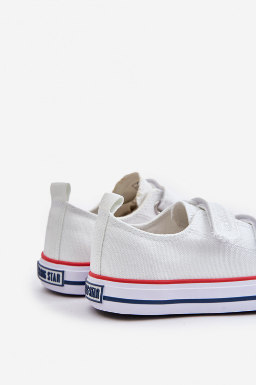 Children's Velcro Sneakers Big Star OO374009 White Children's Velcro Sneakers Big Star OO374009 White