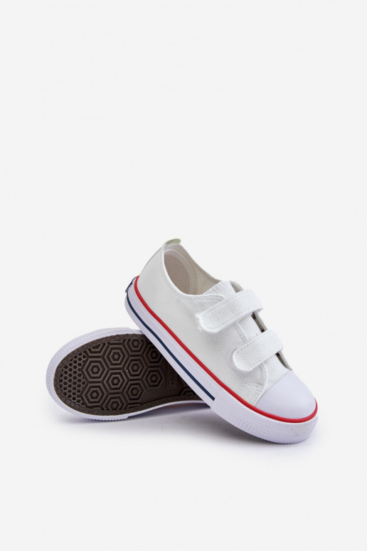 Children's Velcro Sneakers Big Star OO374009 White Children's Velcro Sneakers Big Star OO374009 White