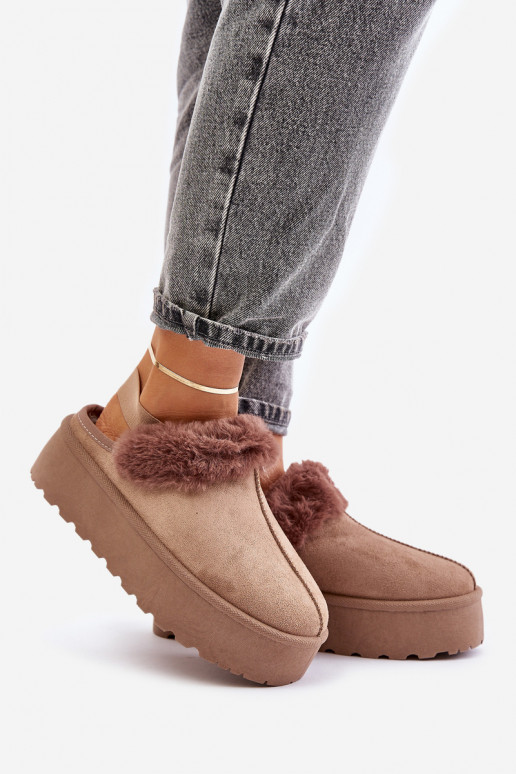 Women's Snow Boots with Thick Sole Khaki Starlyn Women's Snow Boots with Thick Sole Khaki Starlyn