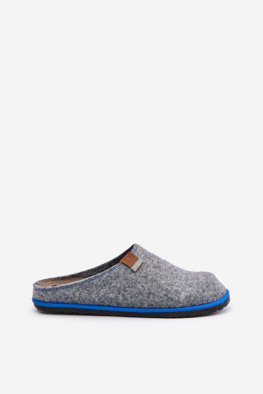 Men's Slippers Home Footwear Light Gray Inblu SI000023