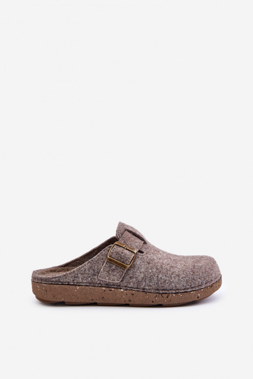 Men's Slippers With Buckle Preventive Slippers Inblu Beige MT000012 Men's Slippers With Buckle Preventive Slippers Inblu Beige MT000012