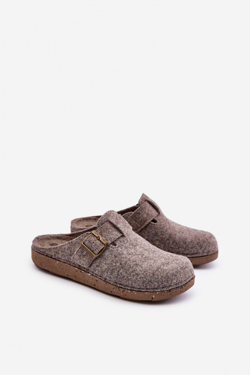 Men's Slippers With Buckle Preventive Slippers Inblu Beige MT000012 Men's Slippers With Buckle Preventive Slippers Inblu Beige MT000012