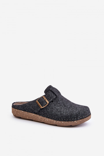 Slippers for men with buckles Slippers Preventive Inblu MT000012 grey