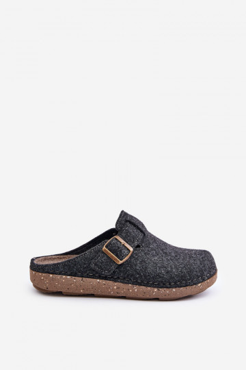 Slippers for men with buckles Slippers Preventive Inblu MT000012 grey 2