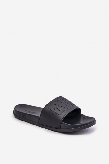 Men's lightweight slippers Z Logo Big Star OO174030 black