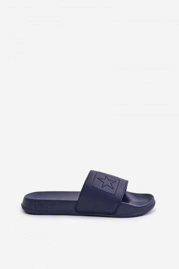 Lightweight men's slippers Big Star OO174031 dark blue 2