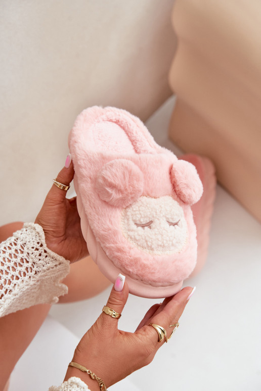 Warm Fur Slippers Women's Pink Jozelinetta