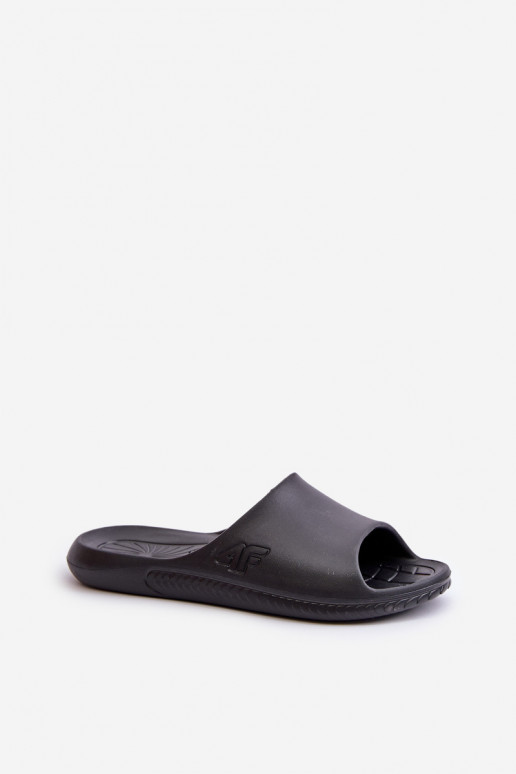 Women's Slippers 4F 4FMM00FFLIF093A-20S black color Women's Slippers 4F 4FMM00FFLIF093A-20S black color