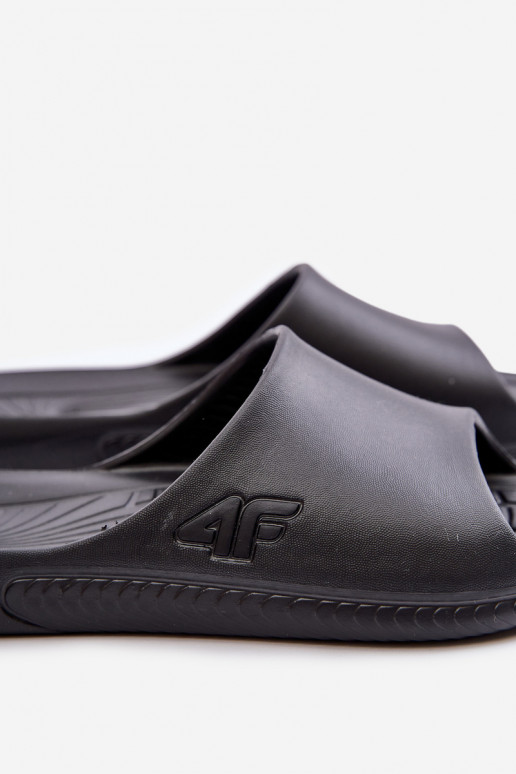 Women's Slippers 4F 4FMM00FFLIF093A-20S black color Women's Slippers 4F 4FMM00FFLIF093A-20S black color