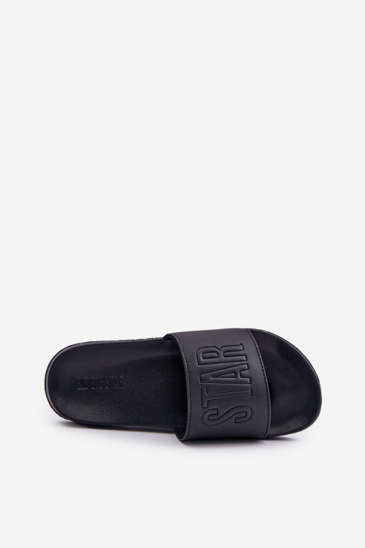 Lightweight slippers Big Star OO274040 black