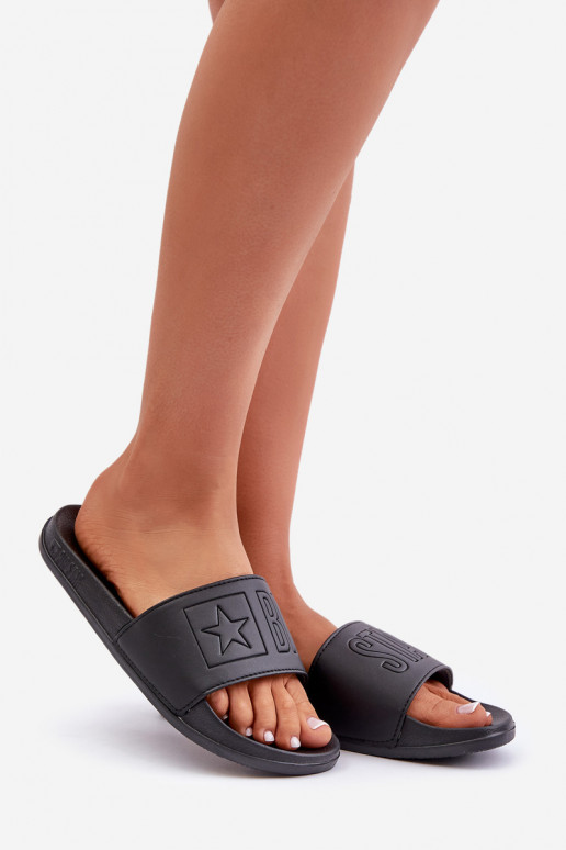 Lightweight slippers Big Star OO274040 black