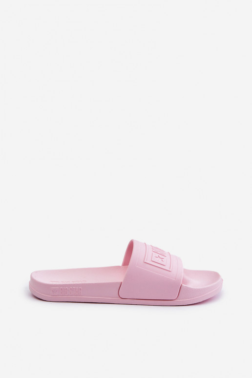 Women's slippers Big Star OO274036 pink