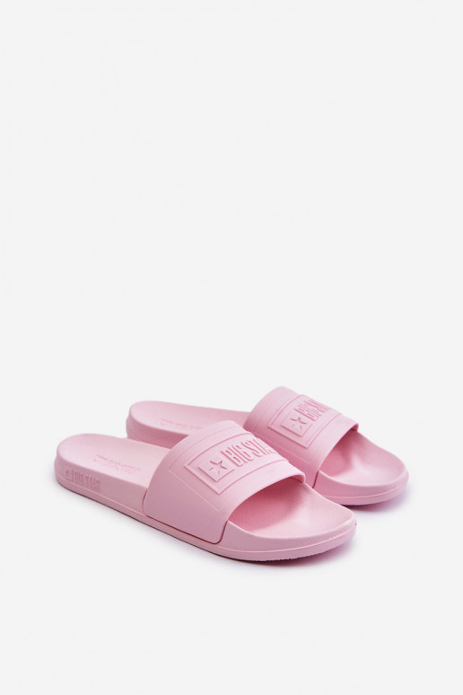 Women's slippers Big Star OO274036 pink