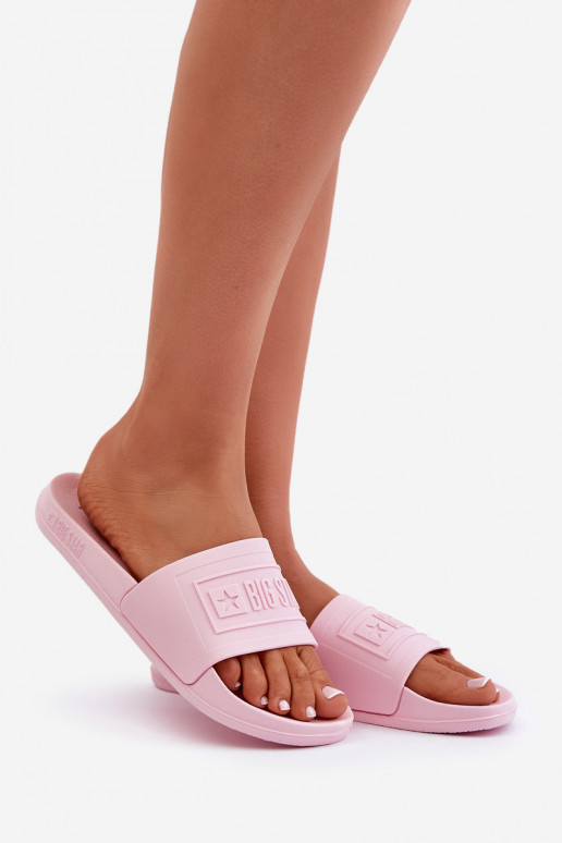 Women's slippers Big Star OO274036 pink