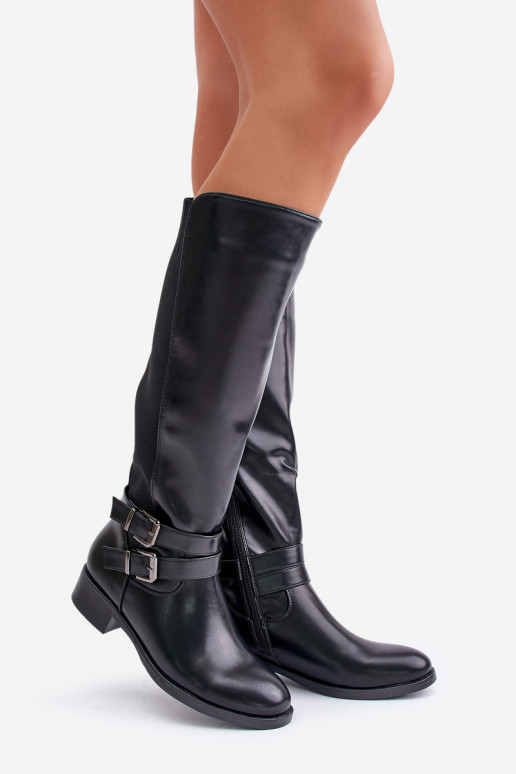 Women's Boots Above The Knee On A... Women's Boots Above The Knee On A...