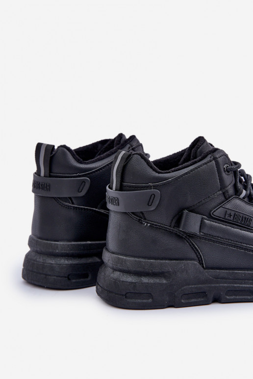 Men's Sneakers Made Of Eco Leather Big Star OO174004 Black