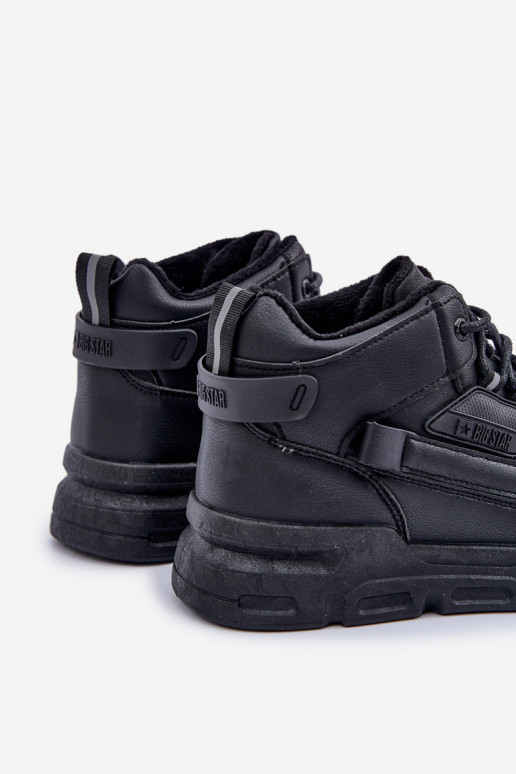 Men's Sneakers Made Of Eco Leather Big Star OO174004 Black