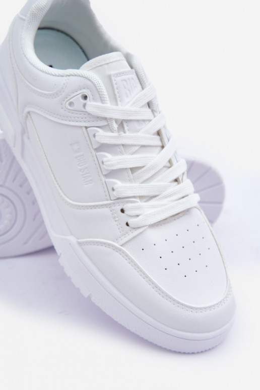 Men's Sneakers Made Of Eco Leather Big Star OO174003 White Men's Sneakers Made Of Eco Leather Big Star OO174003 White