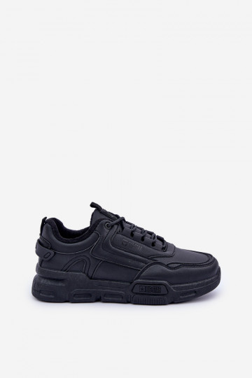 Insulated Men's Sneakers Big Star OO174584 HI-POLY SYSTEM Black 2