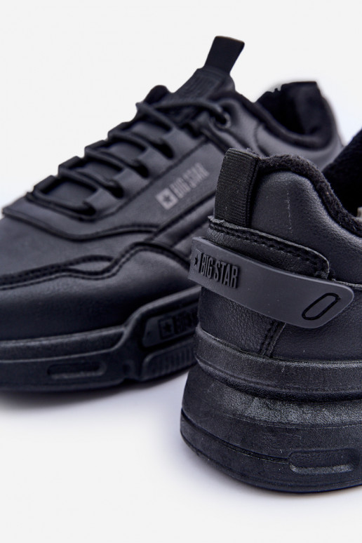 Insulated Men's Sneakers Big Star OO174584 HI-POLY SYSTEM Black Insulated Men's Sneakers Big Star OO174584 HI-POLY SYSTEM Black