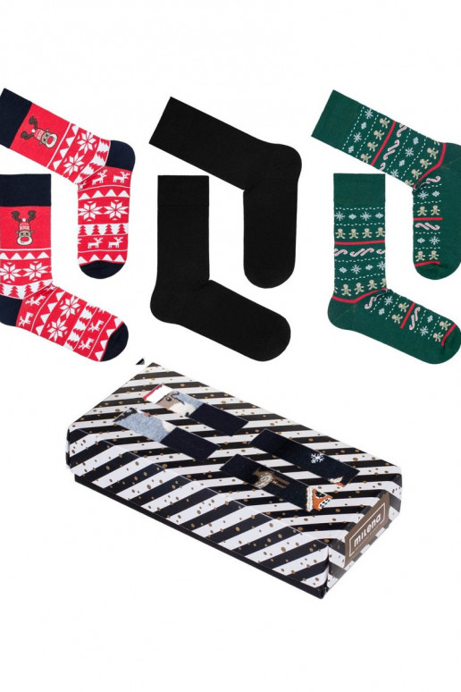 Christmas Men's Socks Set 3-Pack