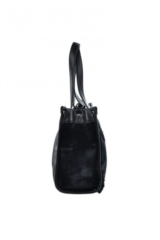 Bag Handbag With Fur Big Star OO574067 Black
