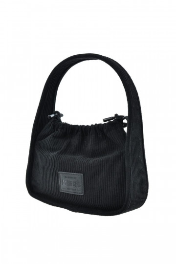 Small Corduroy Bag Big Star oo574055 Black 2