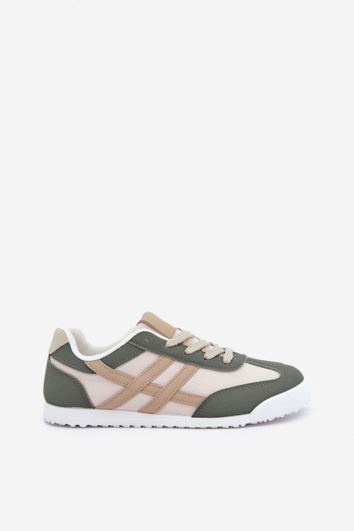 Low Sneakers Women's Beige-Green Eezore Low Sneakers Women's Beige-Green Eezore