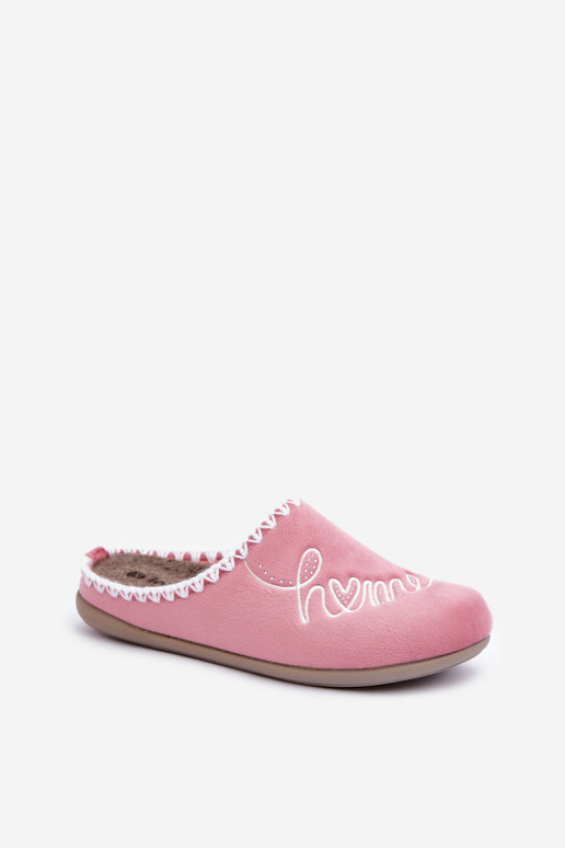 Home Footwear Ladies Slippers Inblu Pink GF000026 Home Footwear Ladies Slippers Inblu Pink GF000026