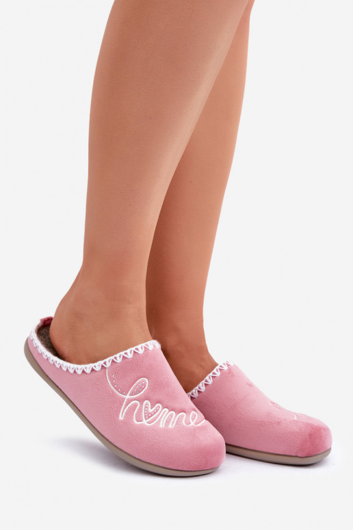 Home Footwear Ladies Slippers Inblu Pink GF000026 Home Footwear Ladies Slippers Inblu Pink GF000026