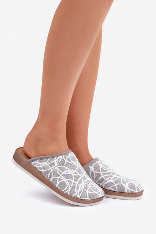 Shiny Women's Slippers Inblu CT000028 Gray Shiny Women's Slippers Inblu CT000028 Gray