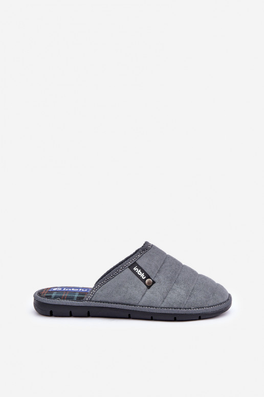 Comfortable Men's Home Slippers Inblu 91000027 Grey Comfortable Men's Home Slippers Inblu 91000027 Grey
