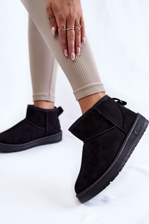 Women's Warm Snow Boots Big Star Black Women's Warm Snow Boots Big Star Black