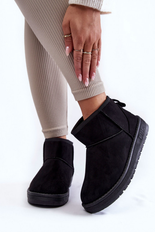 Women's Warm Snow Boots Big Star Black Women's Warm Snow Boots Big Star Black