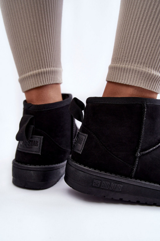 Women's Warm Snow Boots Big Star Black Women's Warm Snow Boots Big Star Black