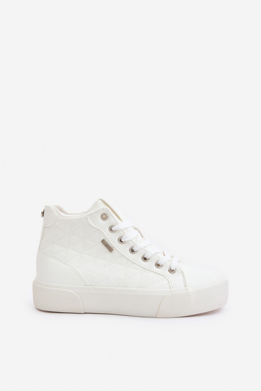 Insulated casual shoes Big Star white Insulated casual shoes Big Star white