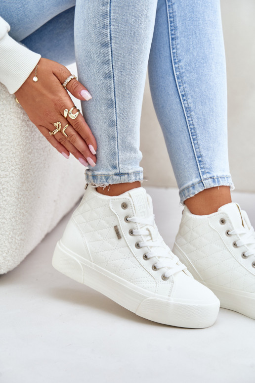 Insulated casual shoes Big Star white Insulated casual shoes Big Star white