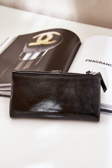 Women's Wallet Made Of Eco Leather Black Irinda 2