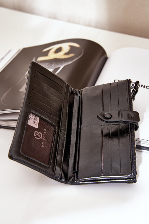 Women's Wallet Made Of Eco Leather Black Irinda